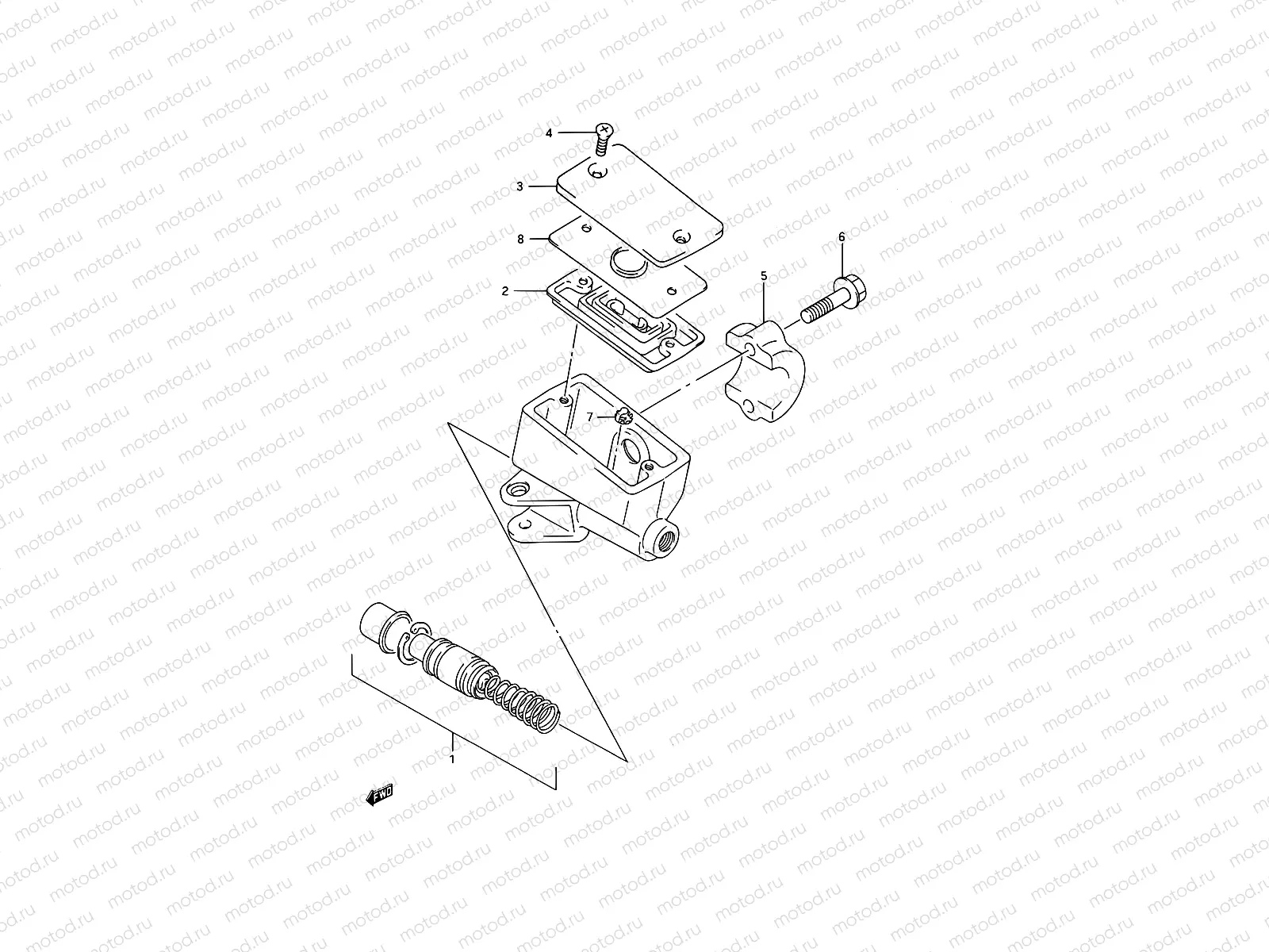 50 - FRONT MASTER CYLINDER