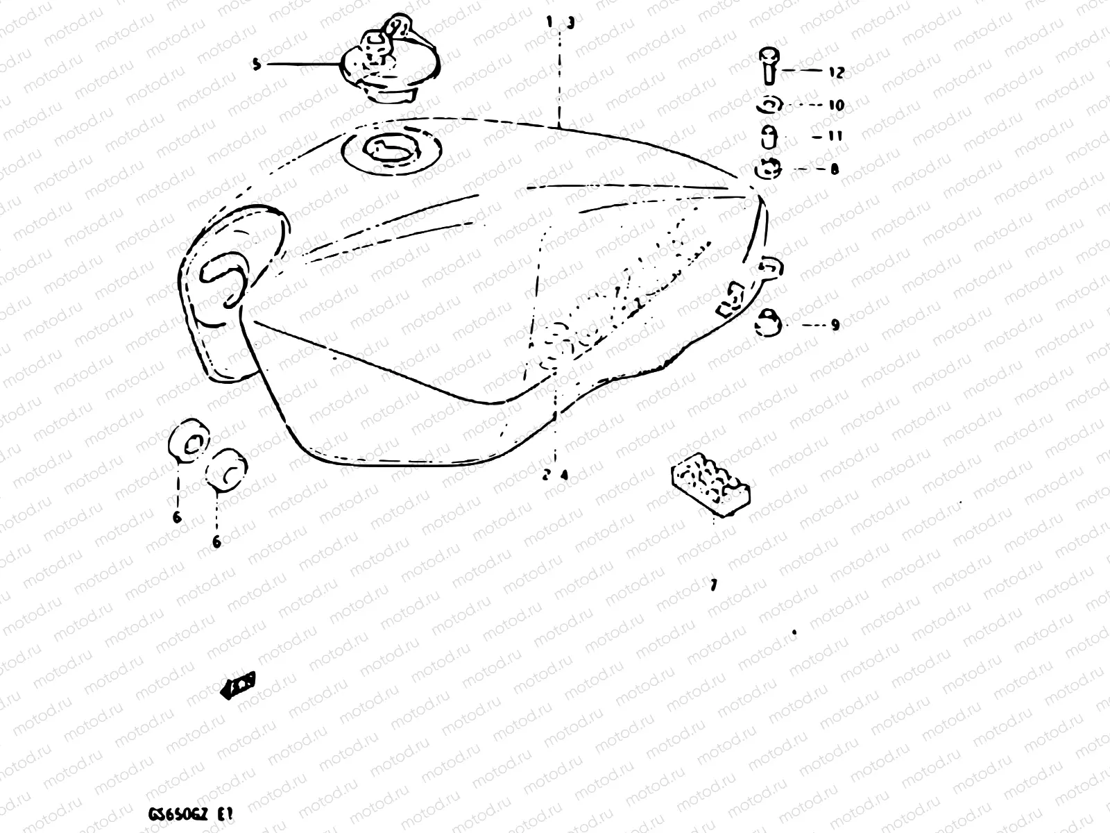 50 - FUEL TANK (MODEL Z)