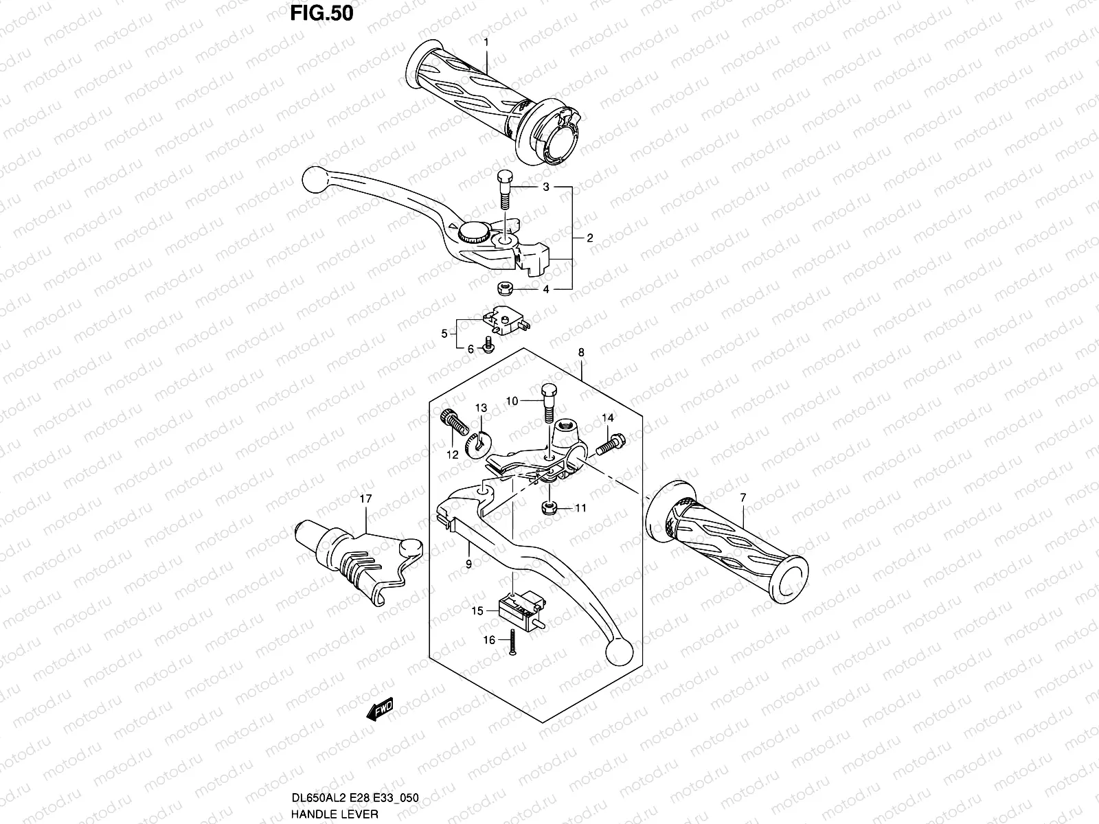 50 - HANDLE LEVER