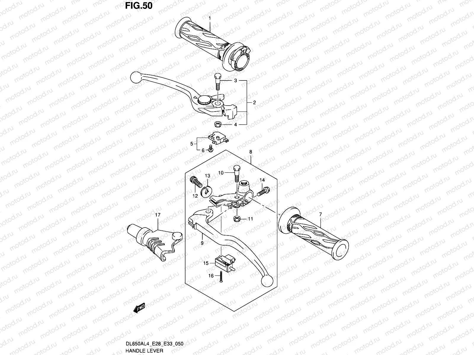 50 - HANDLE LEVER