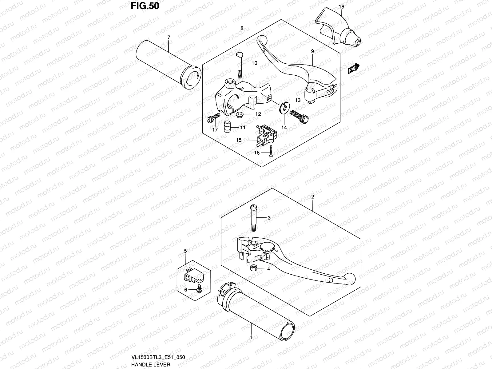 50 - HANDLE LEVER