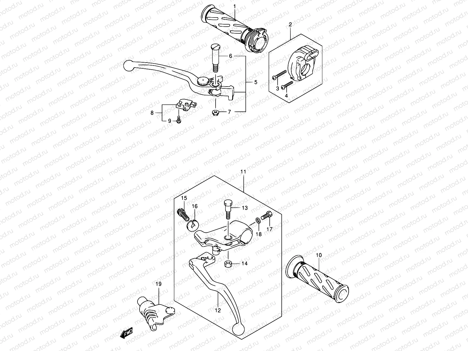 50 - HANDLE LEVER (MODEL K3/K4/K5/K6)