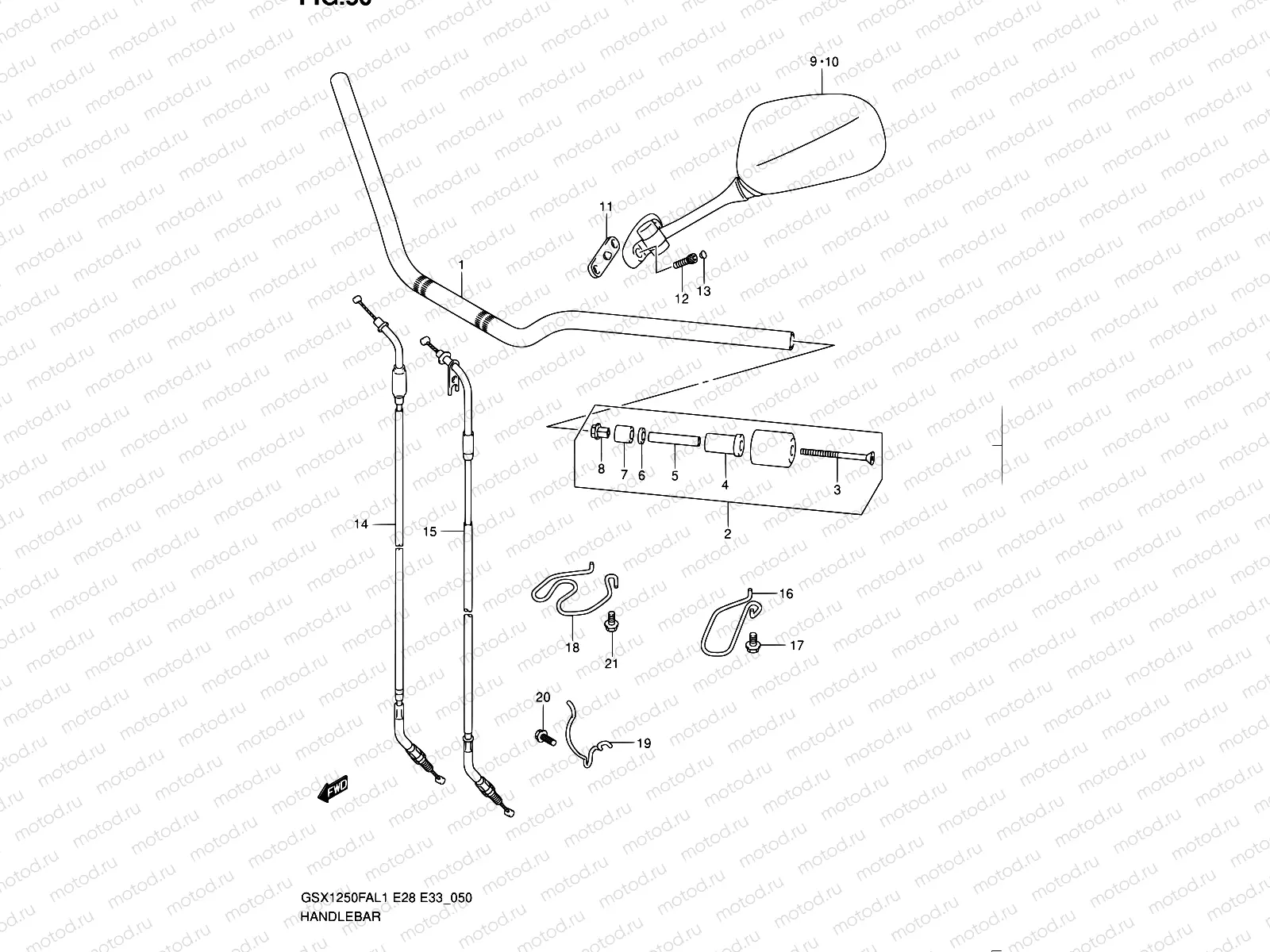 50 - HANDLEBAR