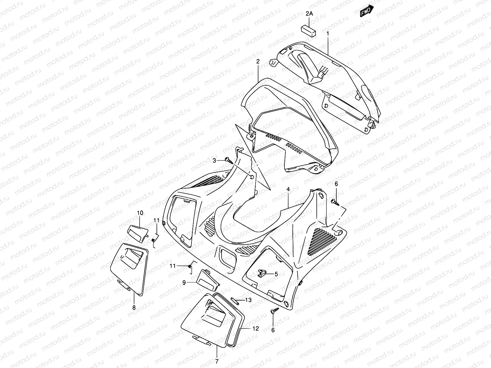 50 - METER PANEL (MODEL K3/K4)