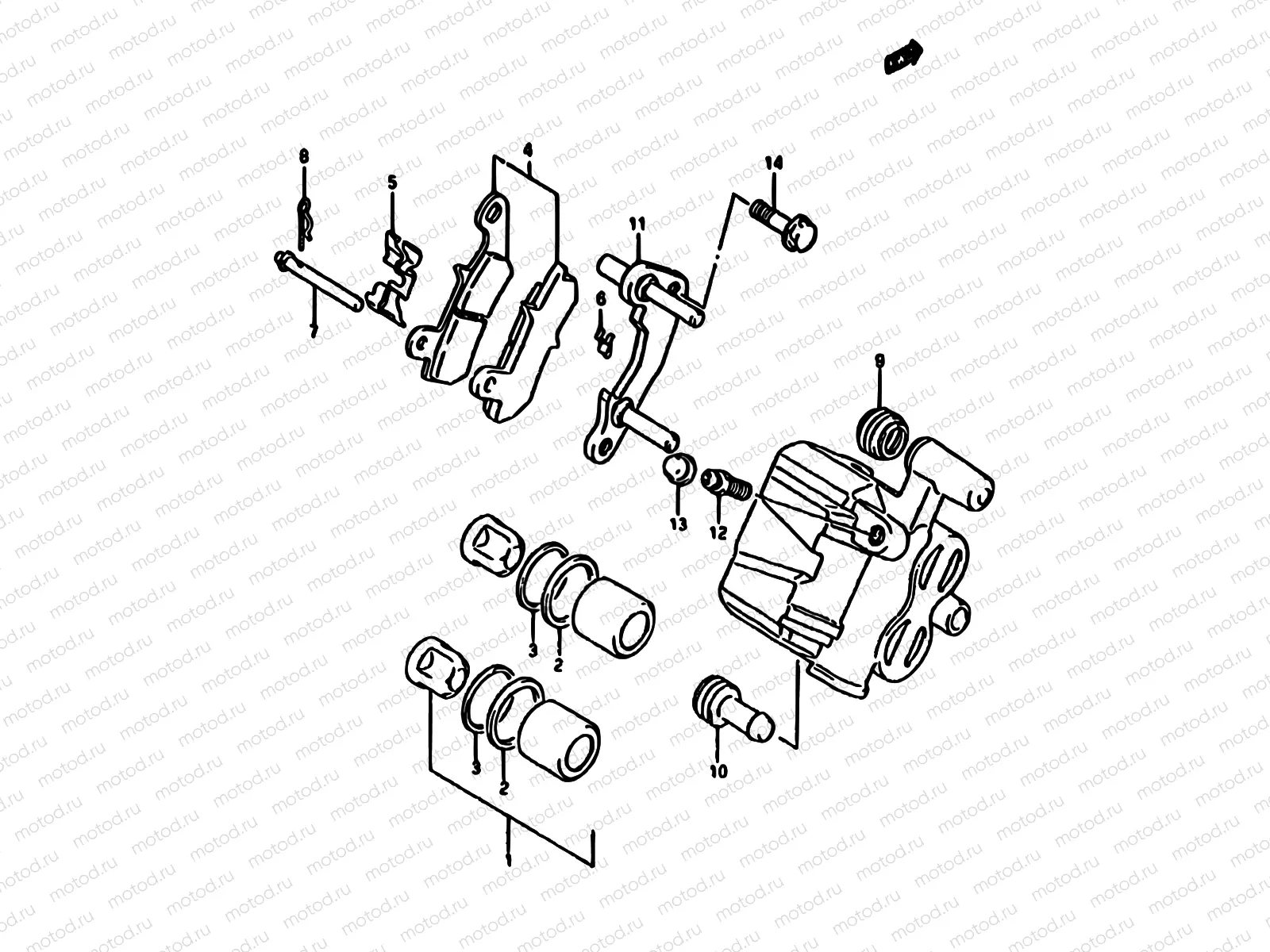 50 - REAR CALIPER