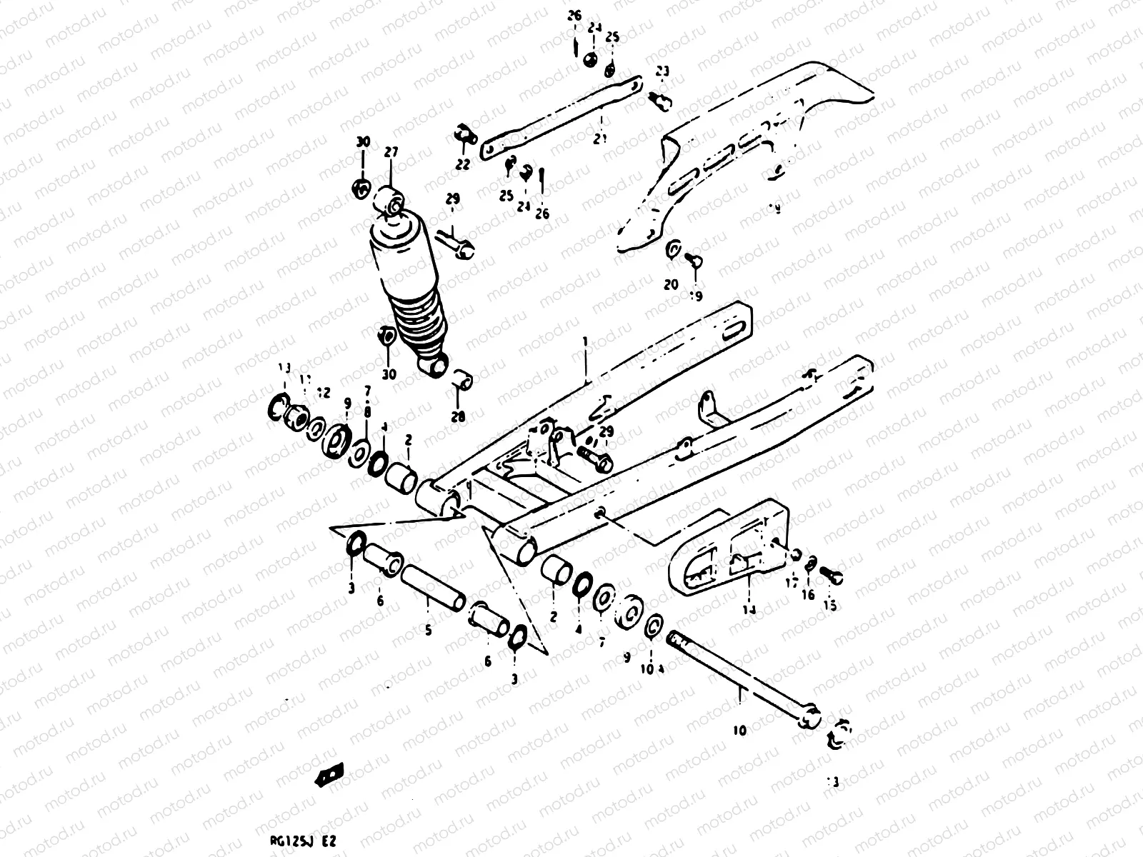 50 - REAR SWINGING ARM