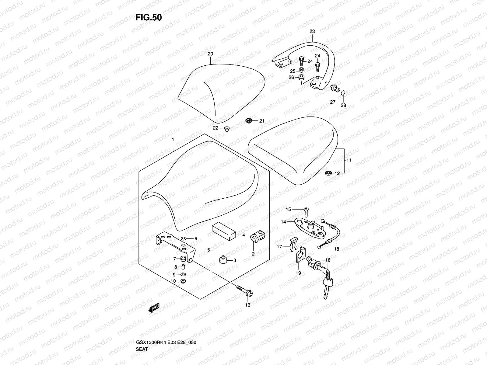 50 - SEAT (MODEL K4)