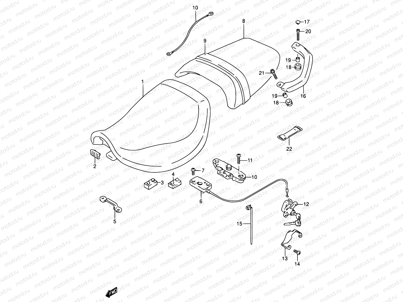 50 - SEAT (MODEL P/R)