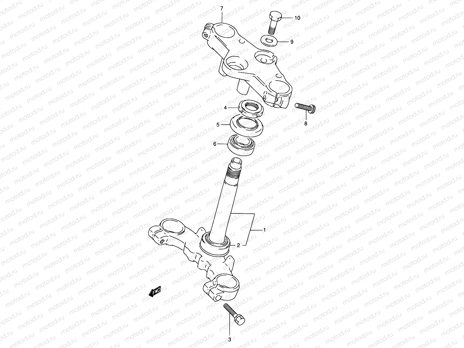50 - STEERING STEM