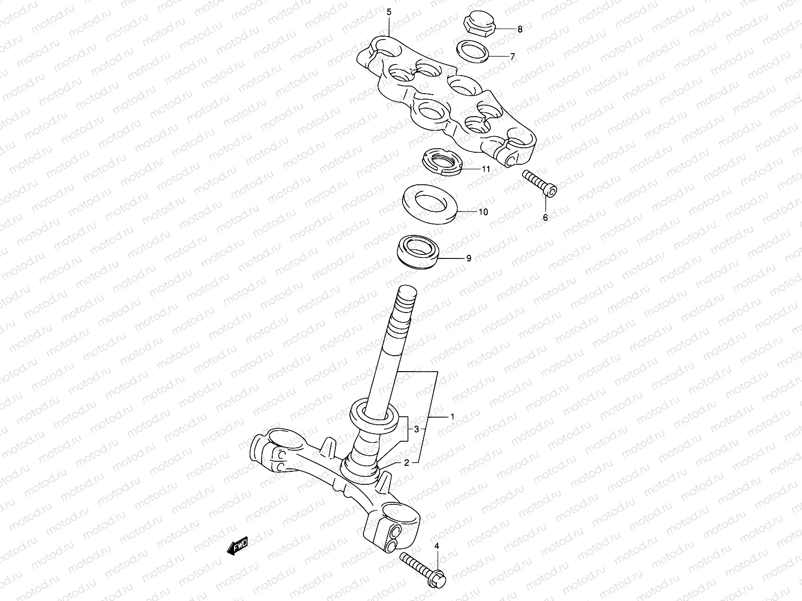 50 - STEERING STEM