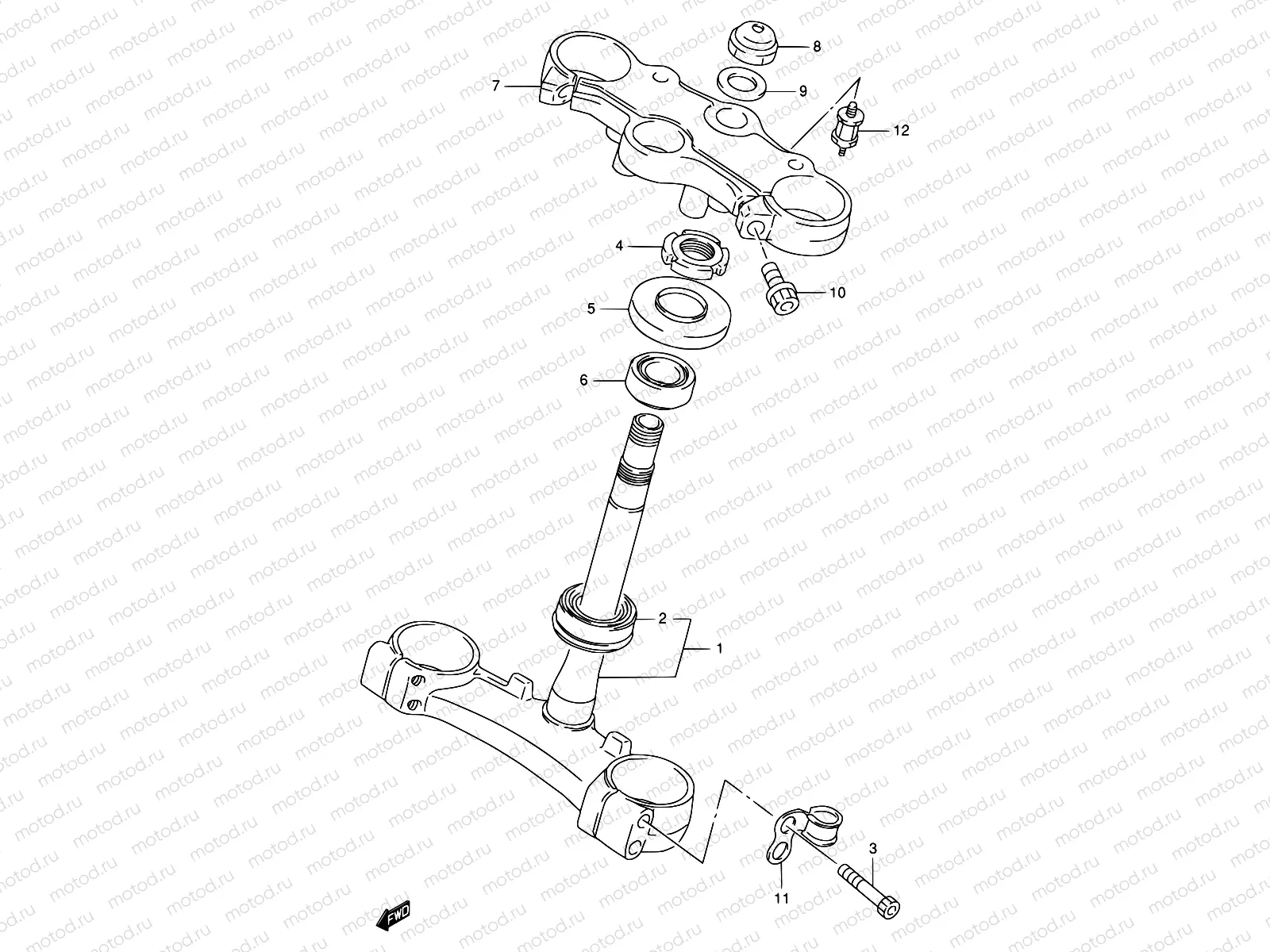 50 - STEERING STEM