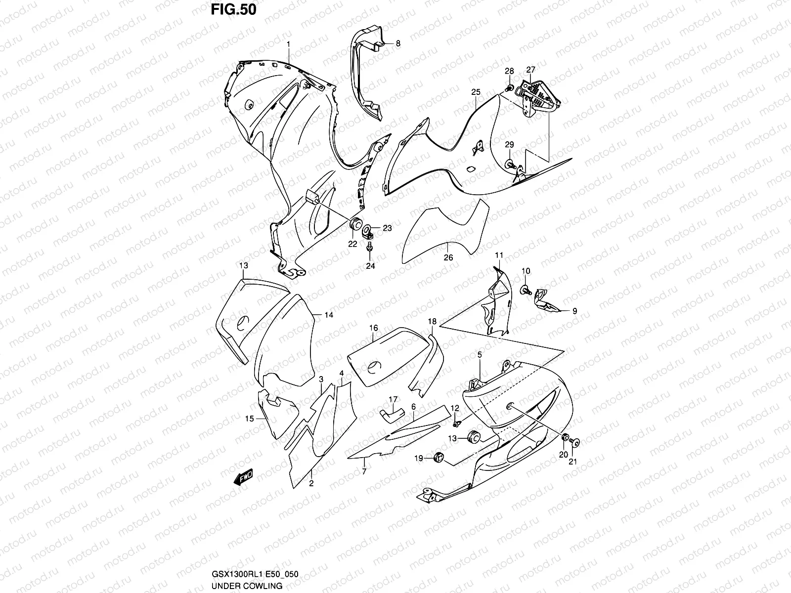 50 - UNDER COWLING