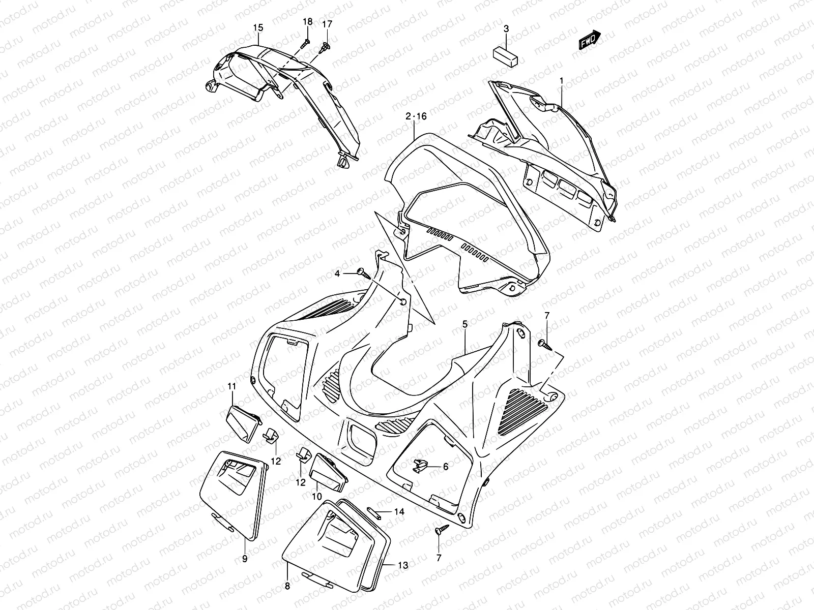 50A - METER PANEL (MODEL K5)