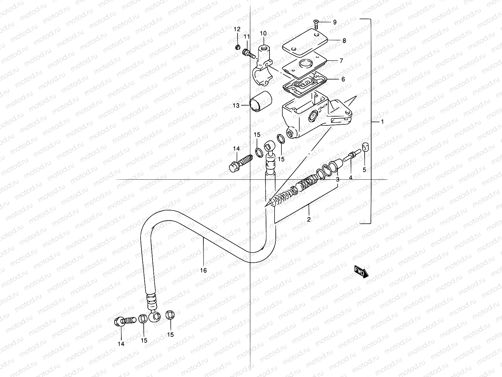 51 - CLUTCH MASTER CYLINDER
