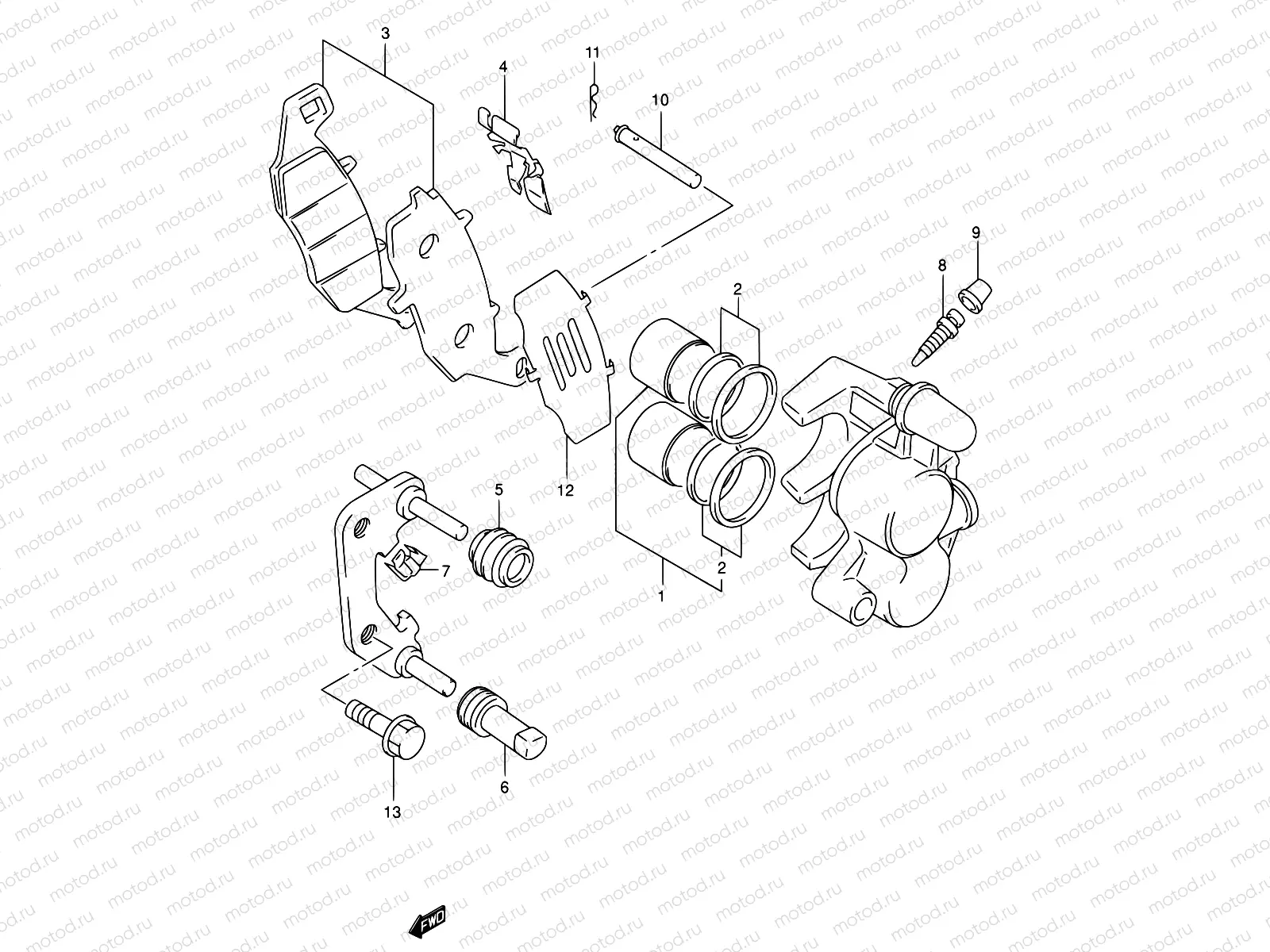 51 - FRONT CALIPER