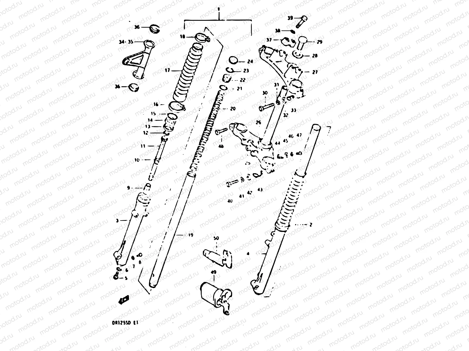 51 - FRONT FORK