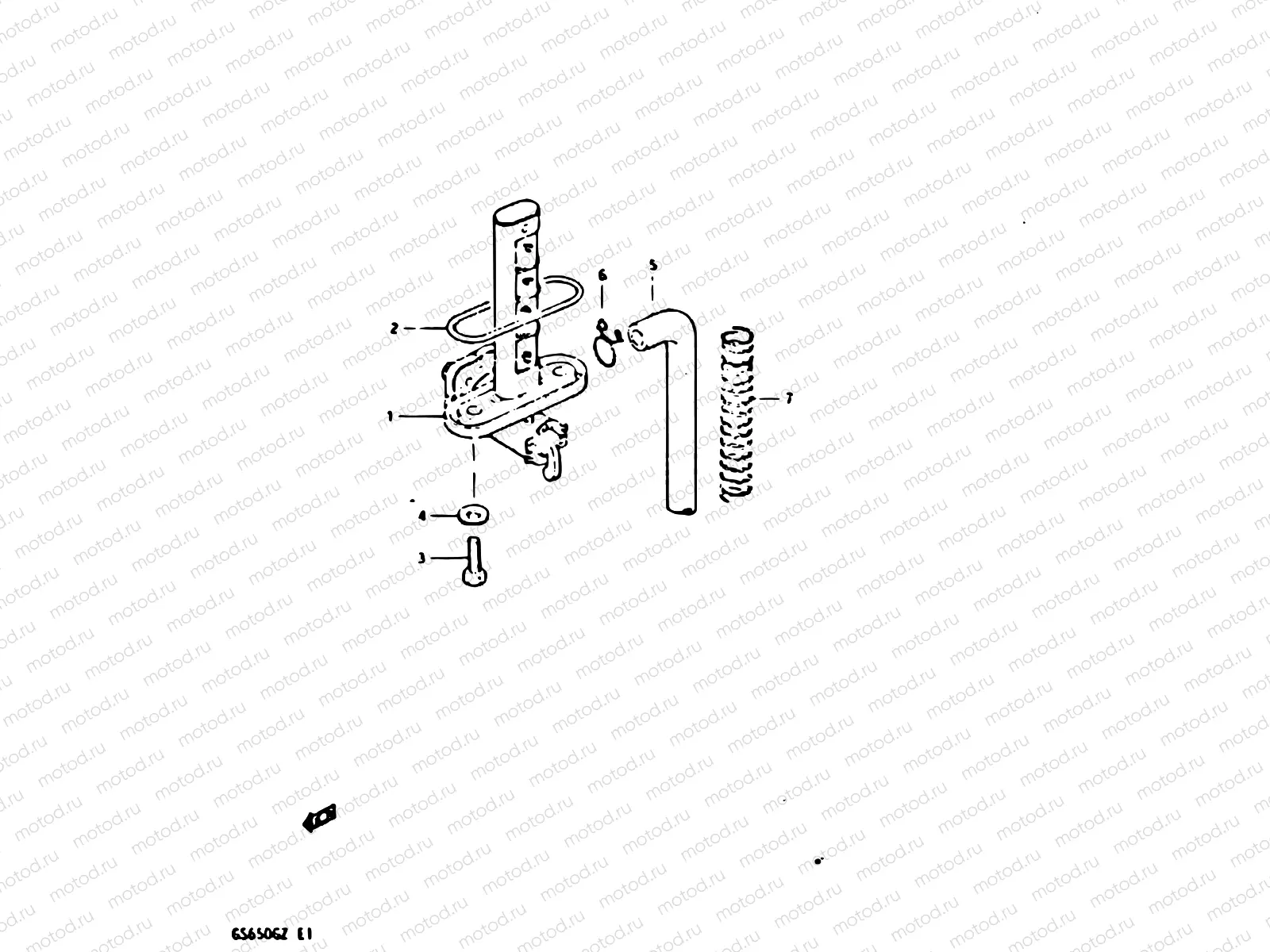 51 - FUEL COCK (MODEL X)