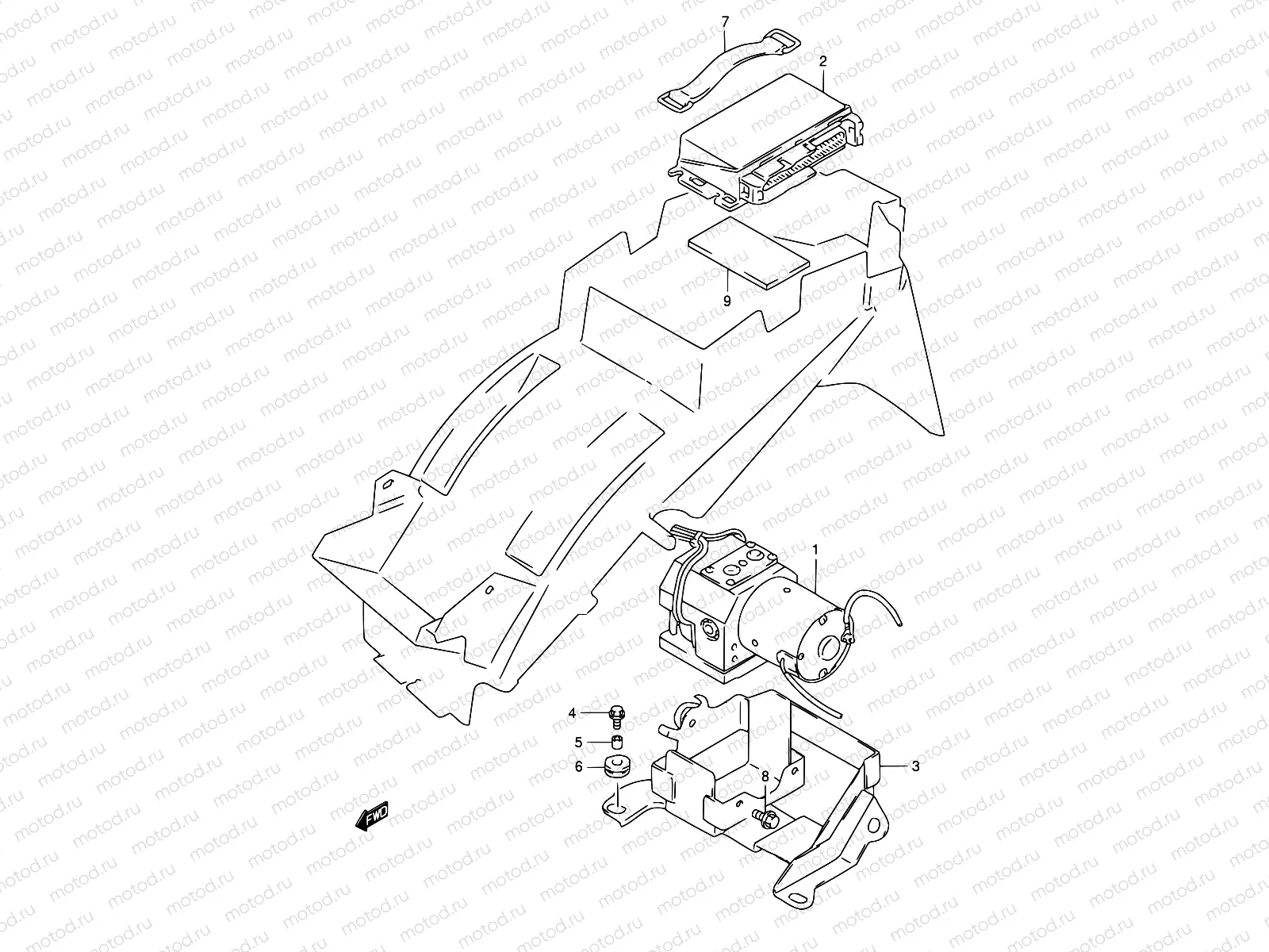 51 - HYDRAULIC UNIT (GSF1200SAV)