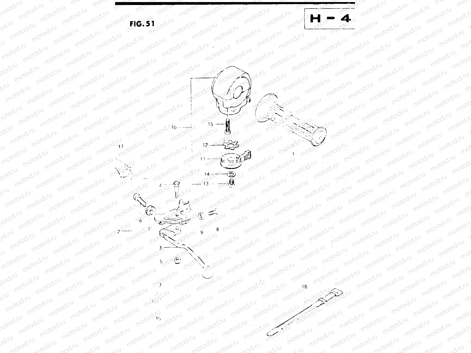 51 - LEFT HANDLE SWITCH