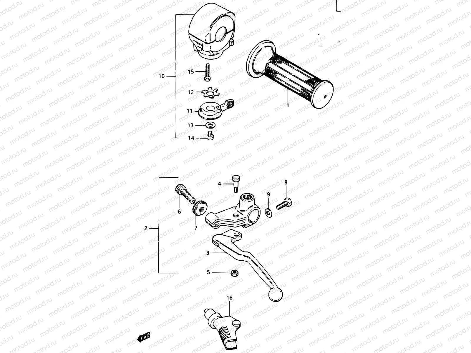 51 - LEFT HANDLE SWITCH
