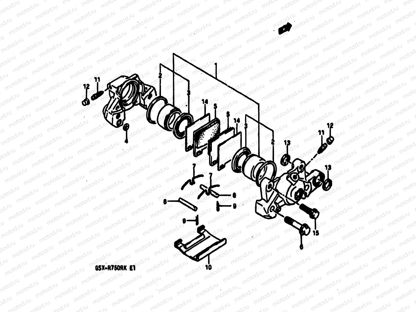 51 - REAR CALIPER