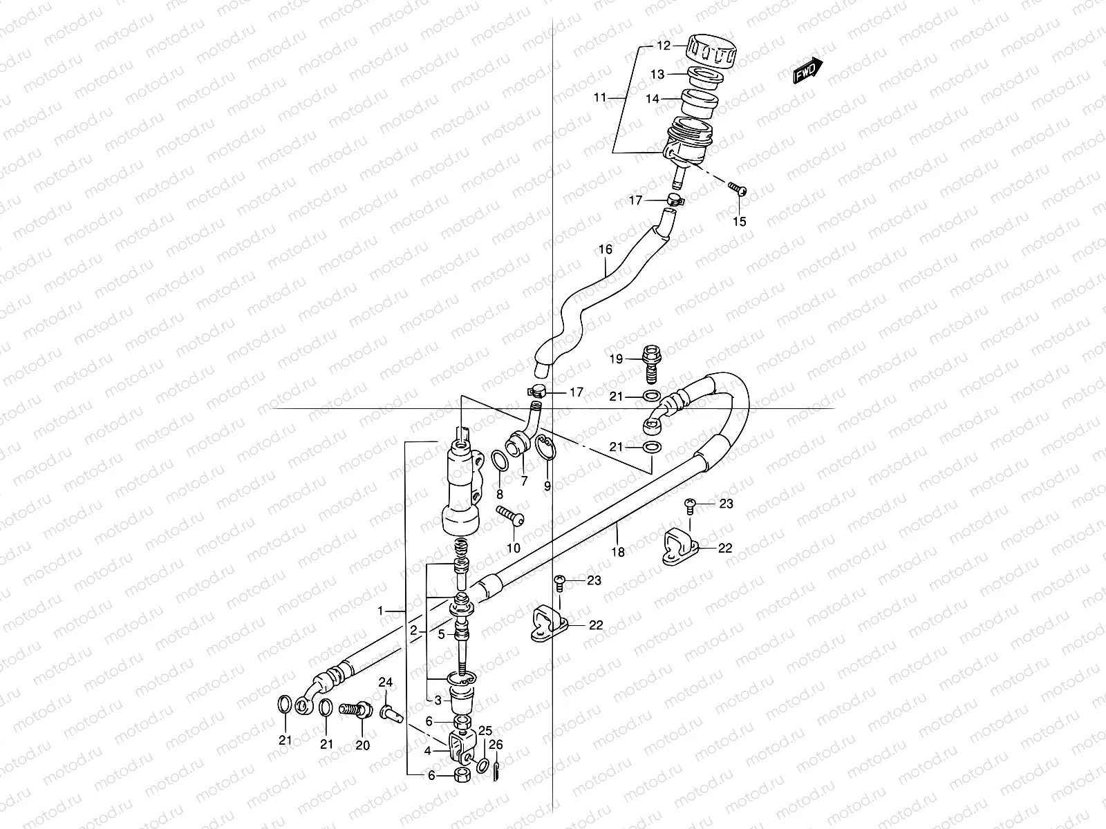51 - REAR MASTER CYLINDER