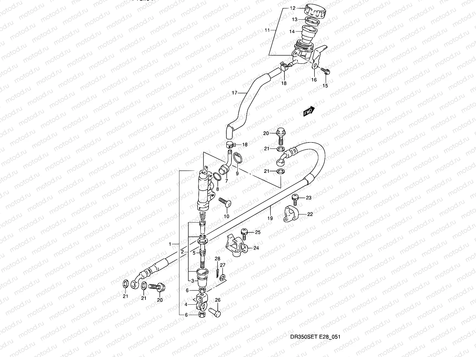 51 - REAR MASTER CYLINDER