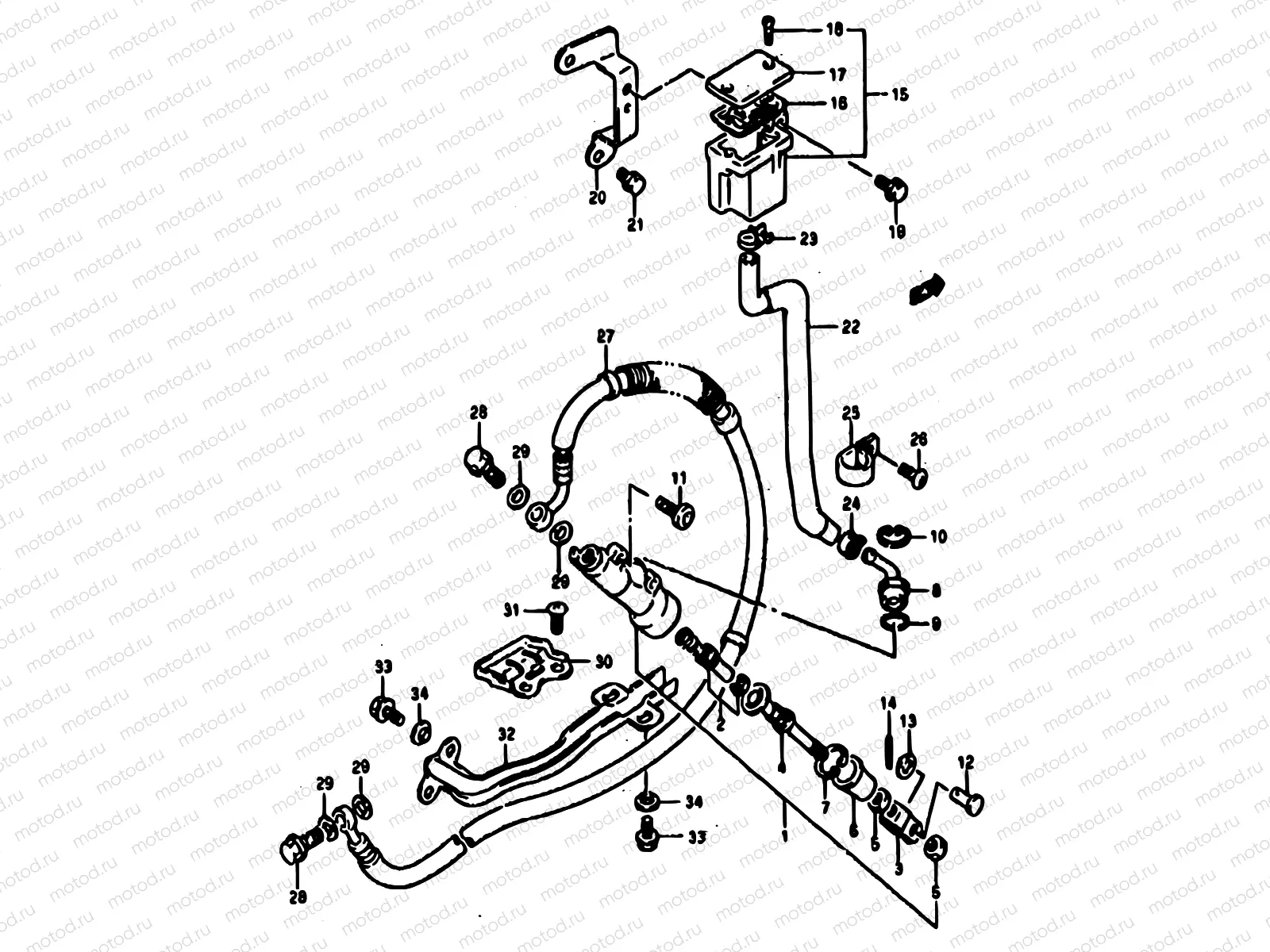 51 - REAR MASTER CYLINDER