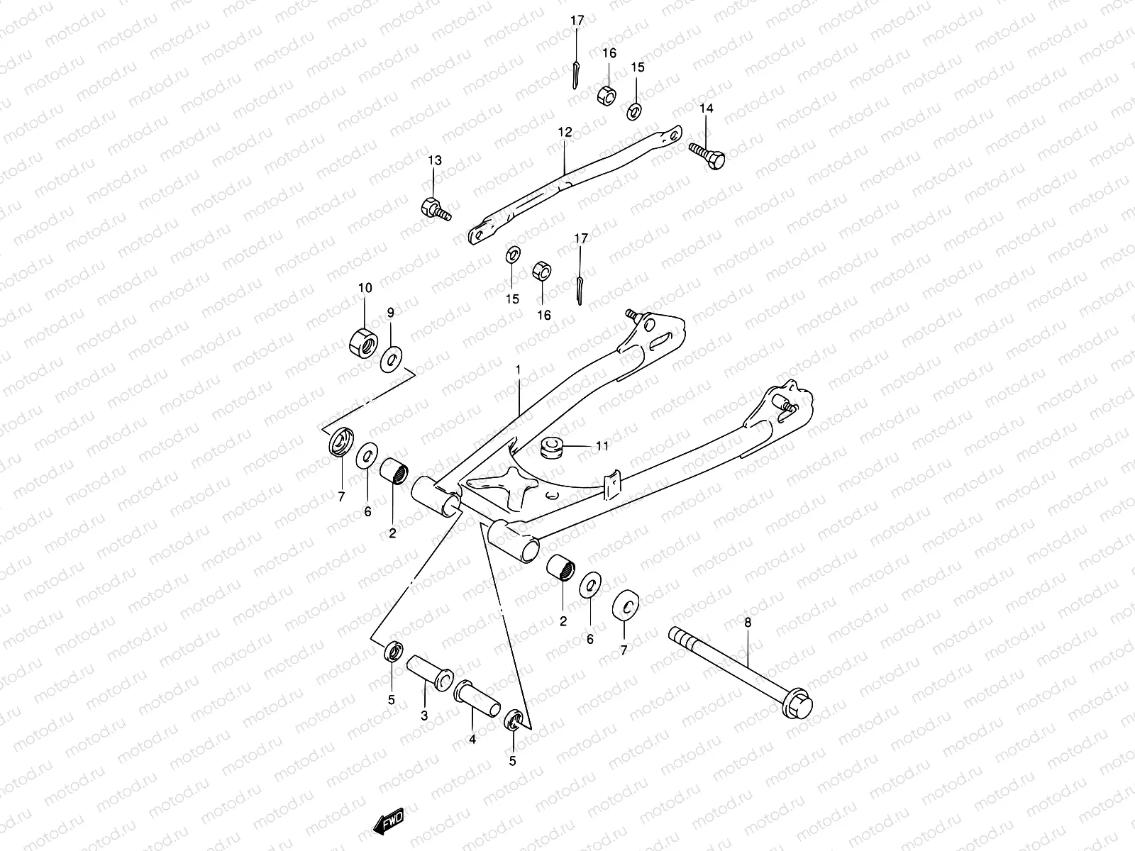 51 - REAR SWINGING ARM