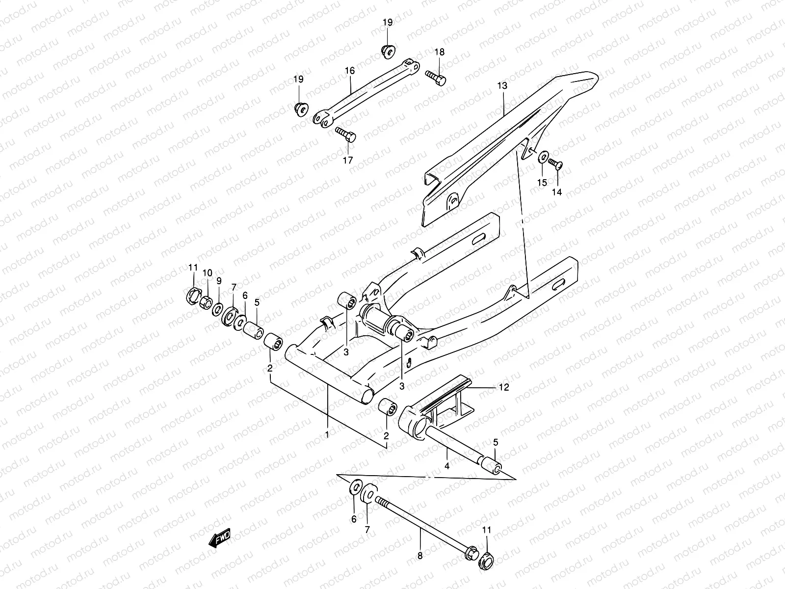 51 - REAR SWINGING ARM