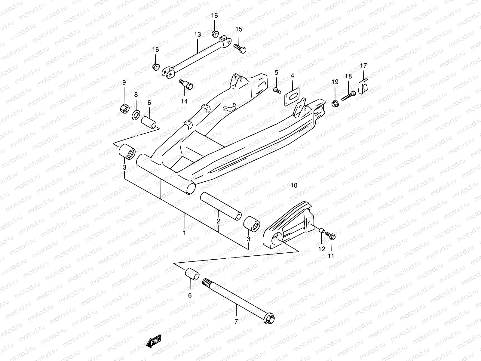 51 - REAR SWINGING ARM