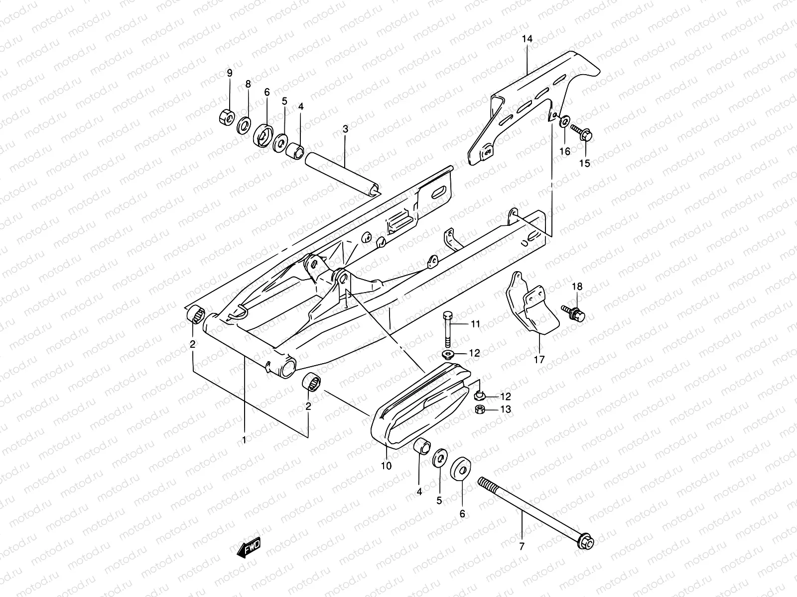 51 - REAR SWINGING ARM