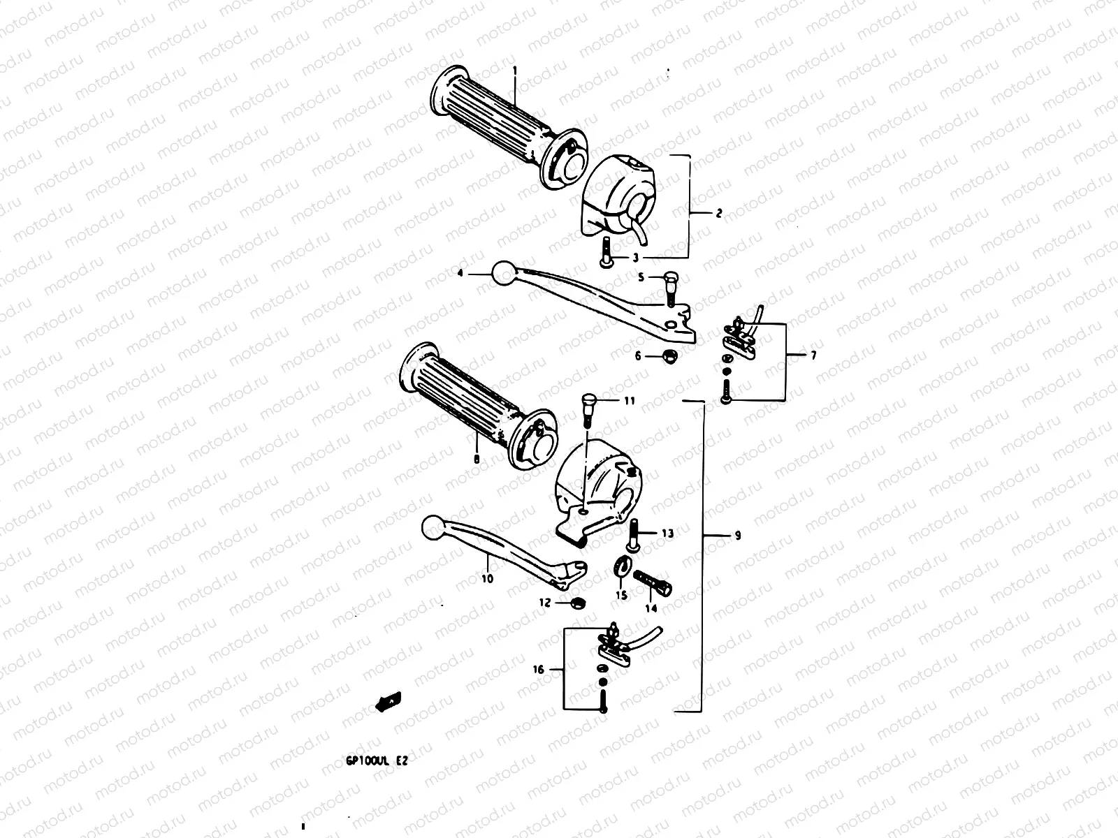 51 - RIGHT HANDLE SWITCH