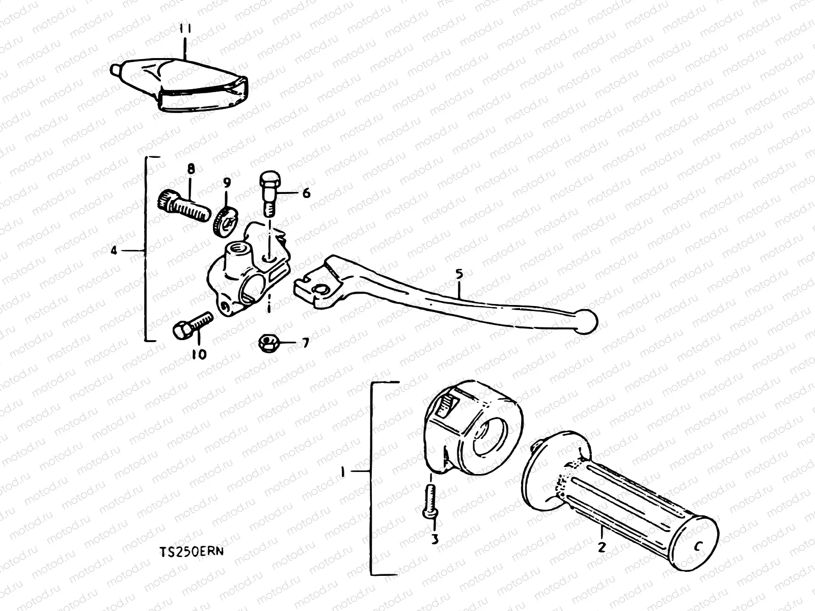 51 - RIGHT HANDLE SWITCH