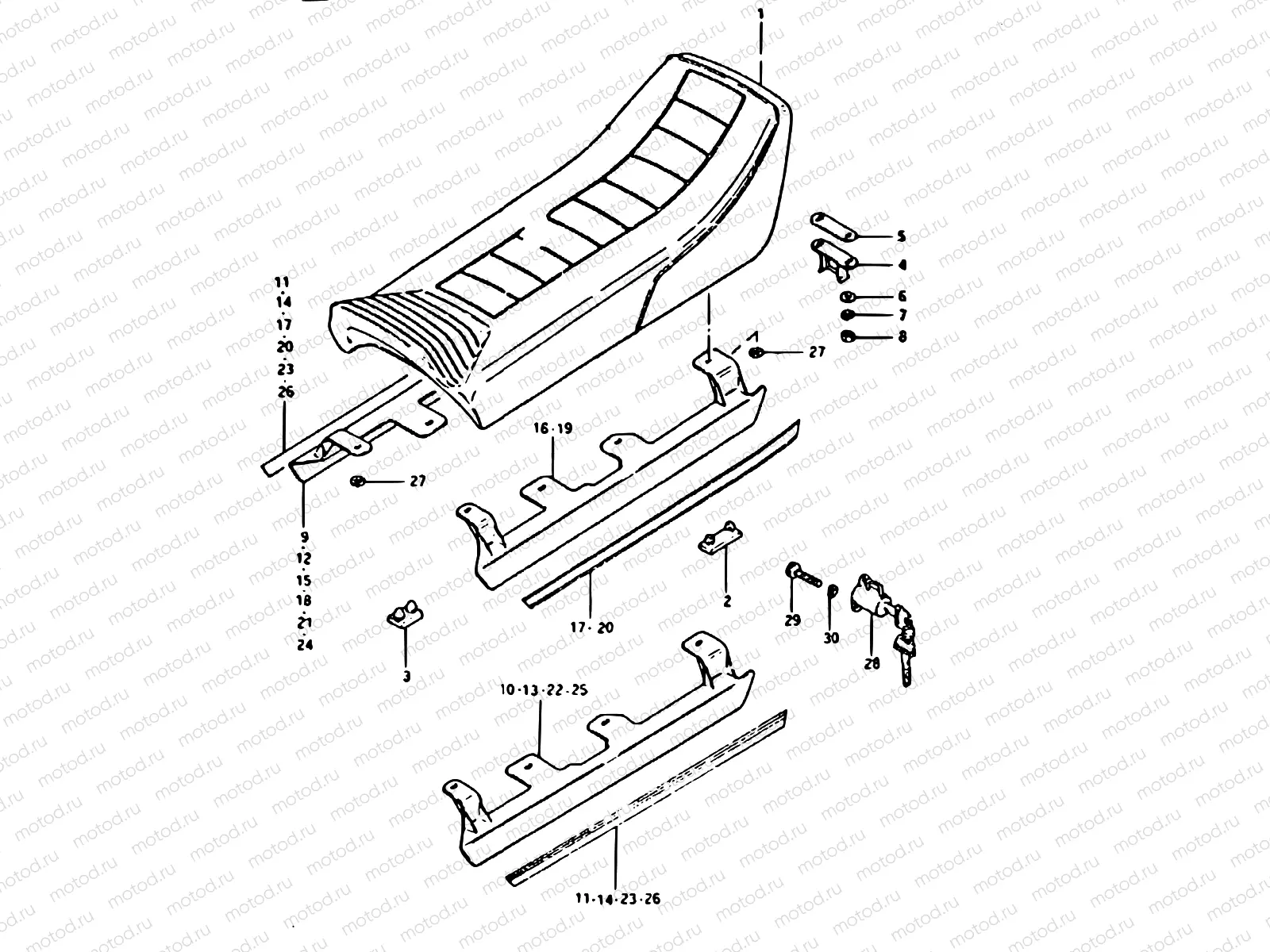 51 - SEAT (GSX400ST)