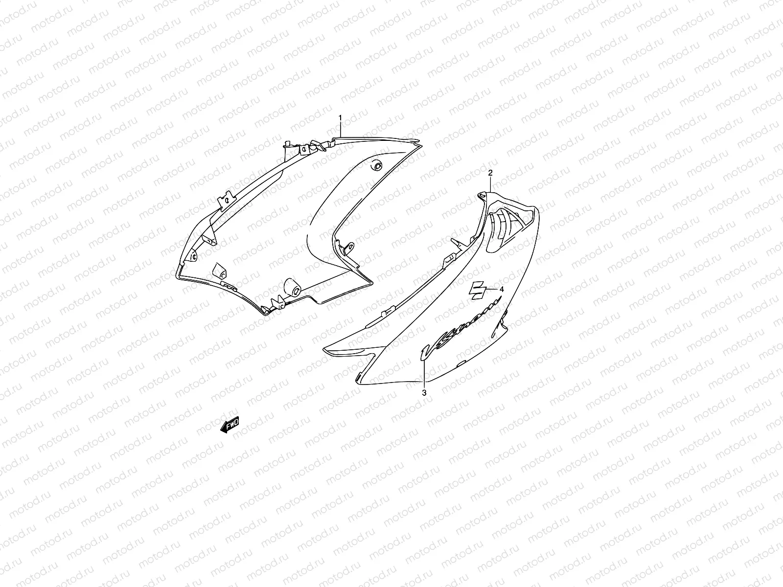 51 - SIDE COWLING (MODEL K4)