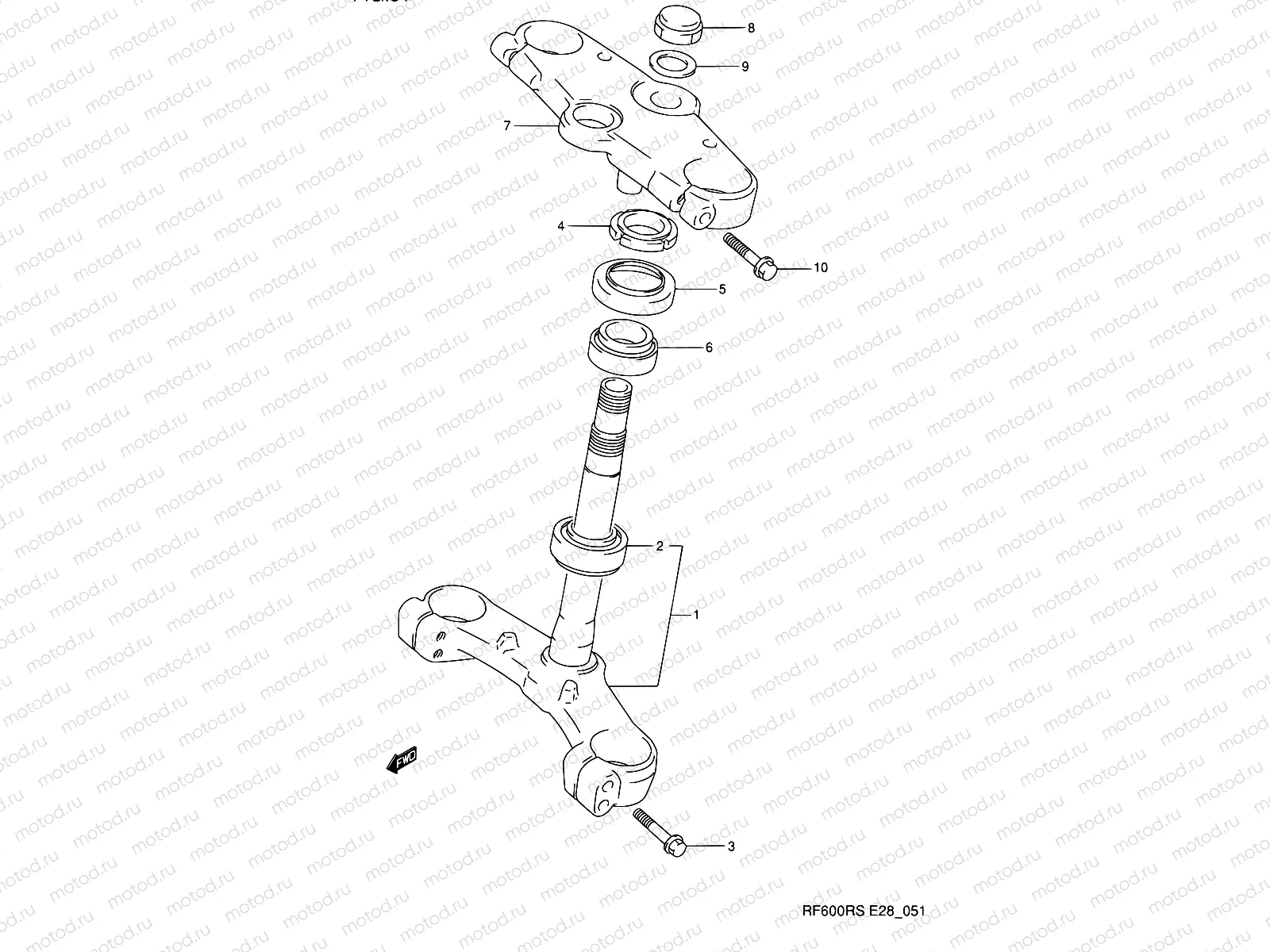 51 - STEERING STEM