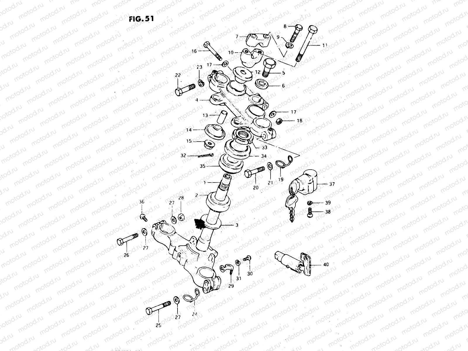 51 - STEERING STEM