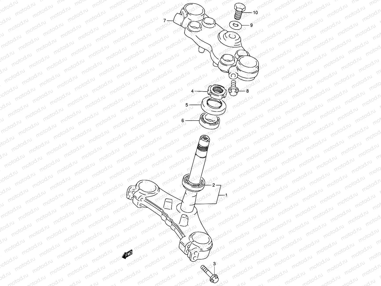 51 - STEERING STEM