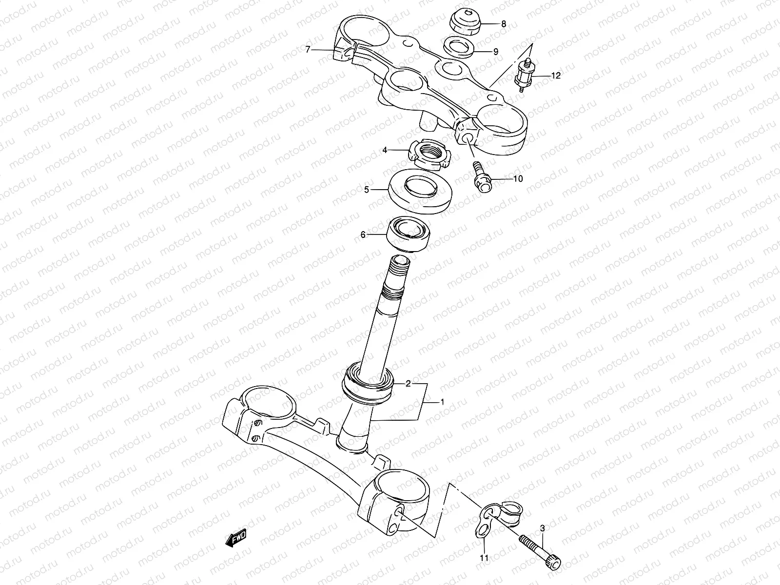 51 - STEERING STEM