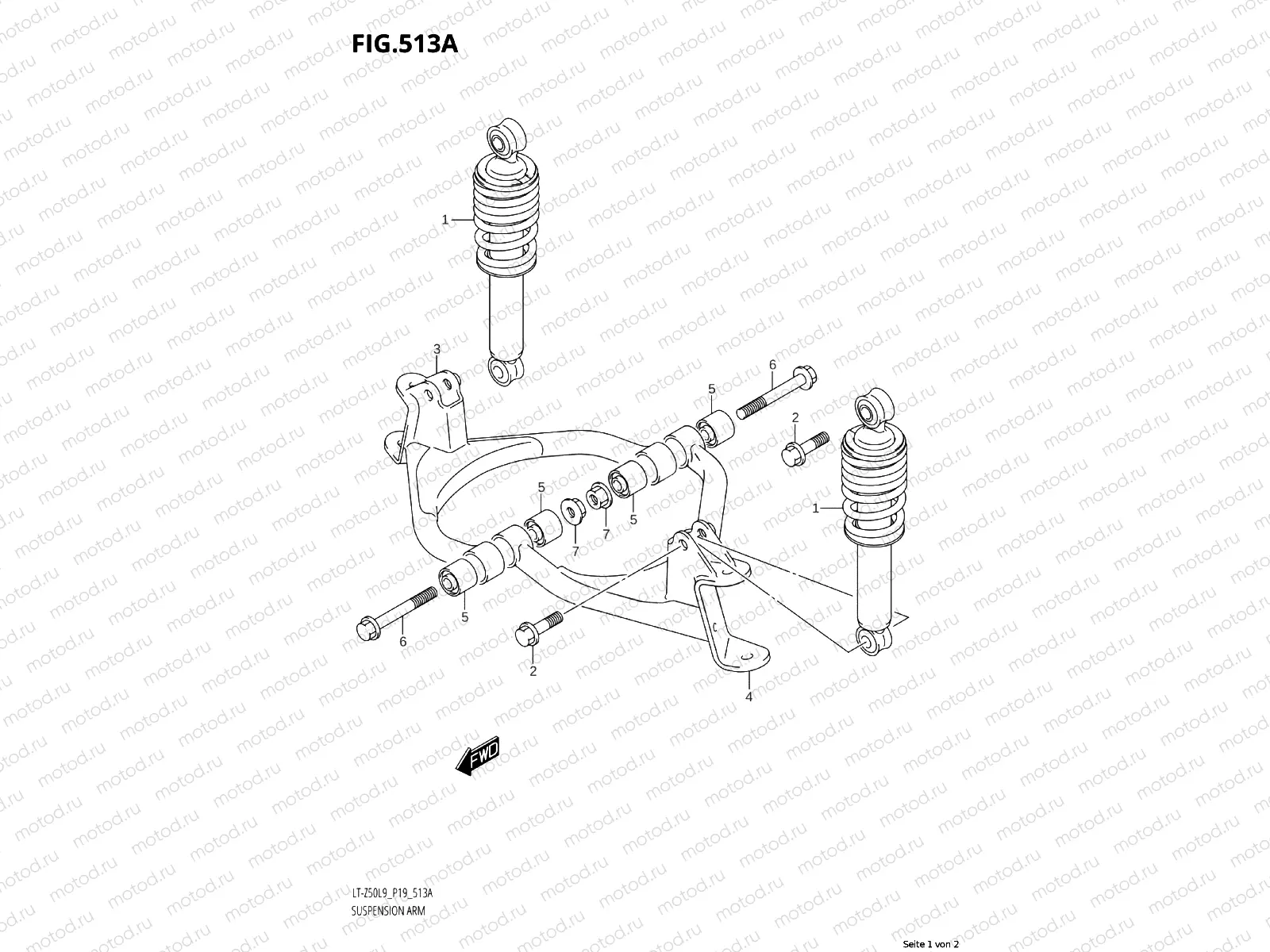 513A - SUSPENSION ARM