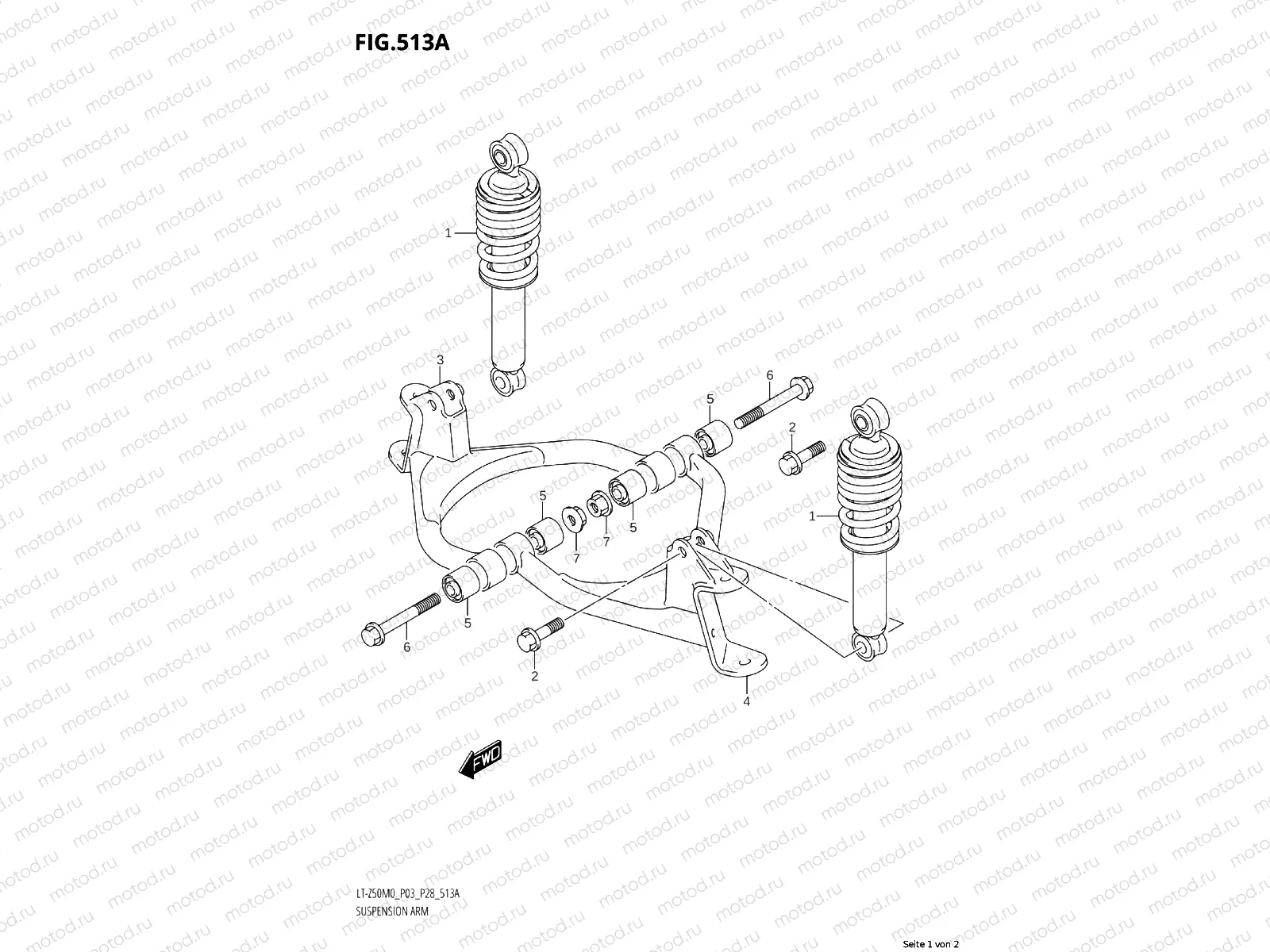 513A - SUSPENSION ARM