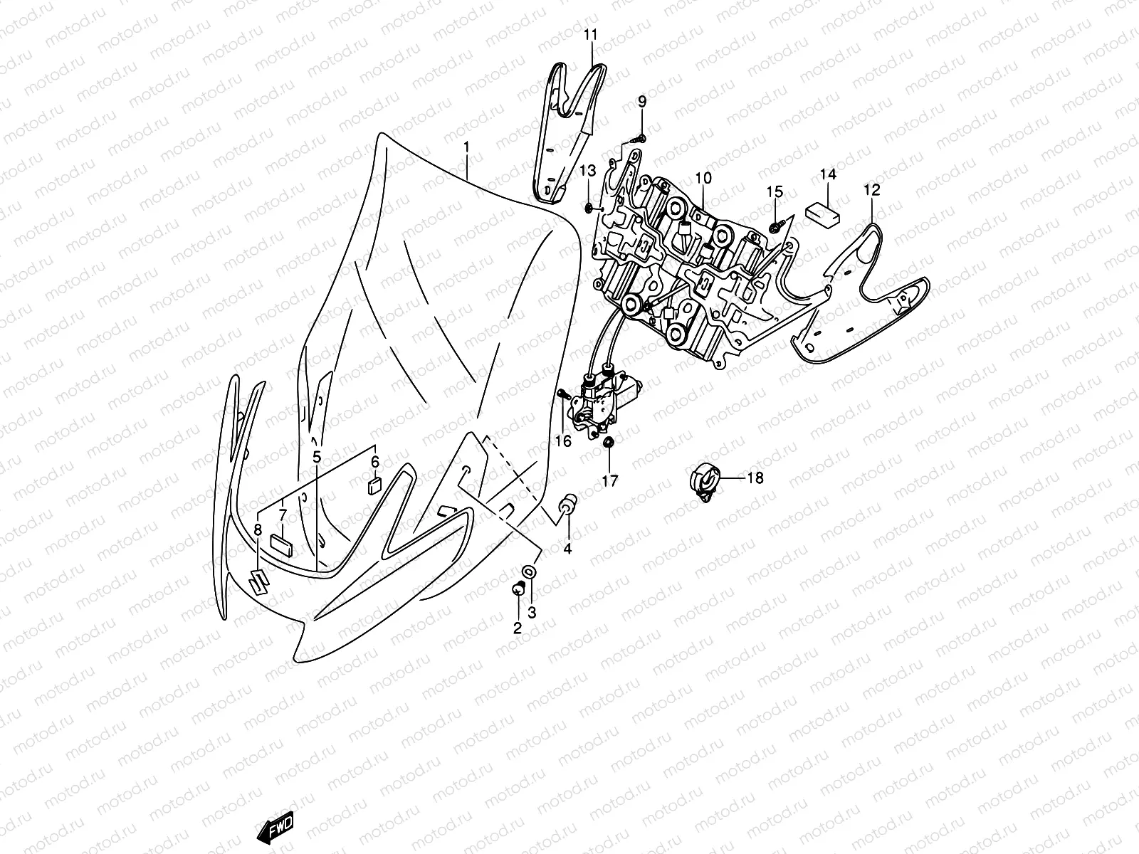 51A - WIND SCREEN (AN650AK5)