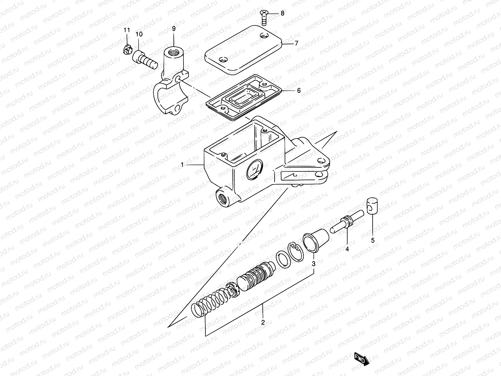 52 - CLUTCH CYLINDER
