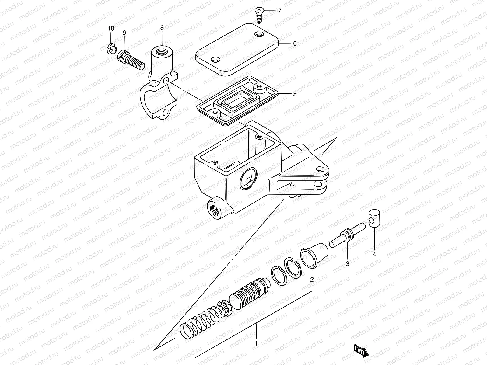 52 - CLUTCH CYLINDER