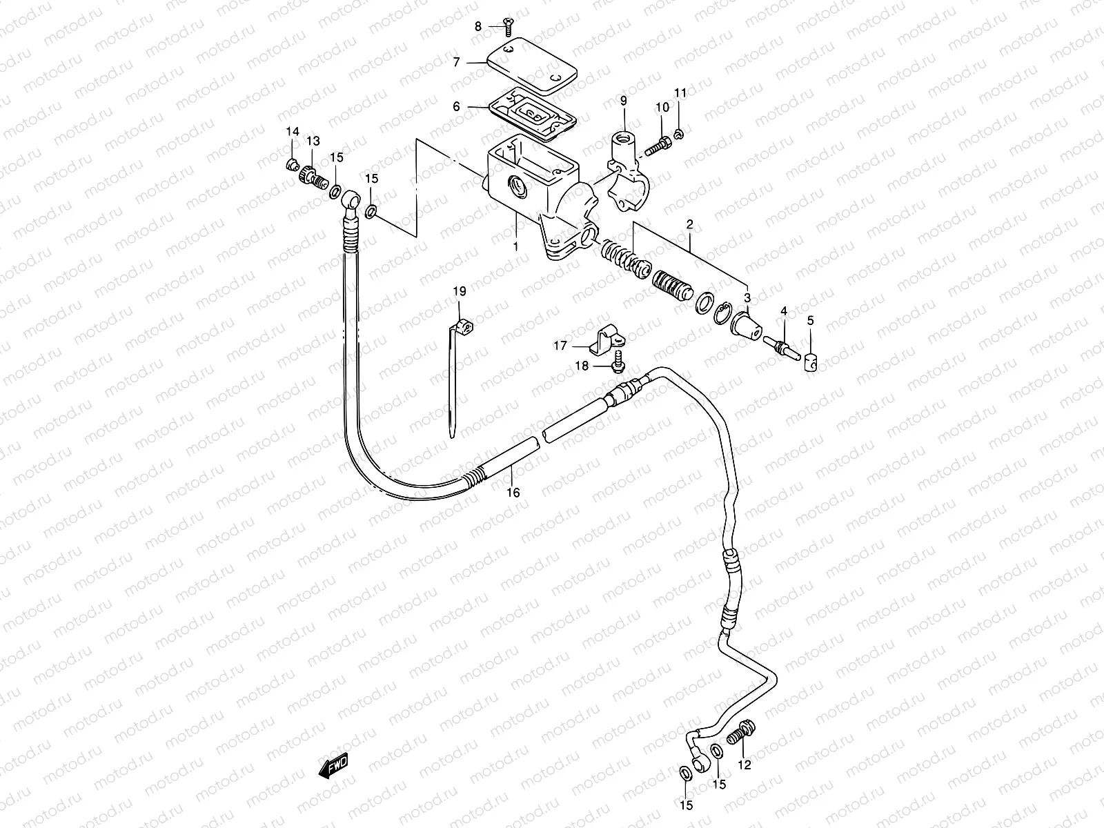 52 - CLUTCH CYLINDER