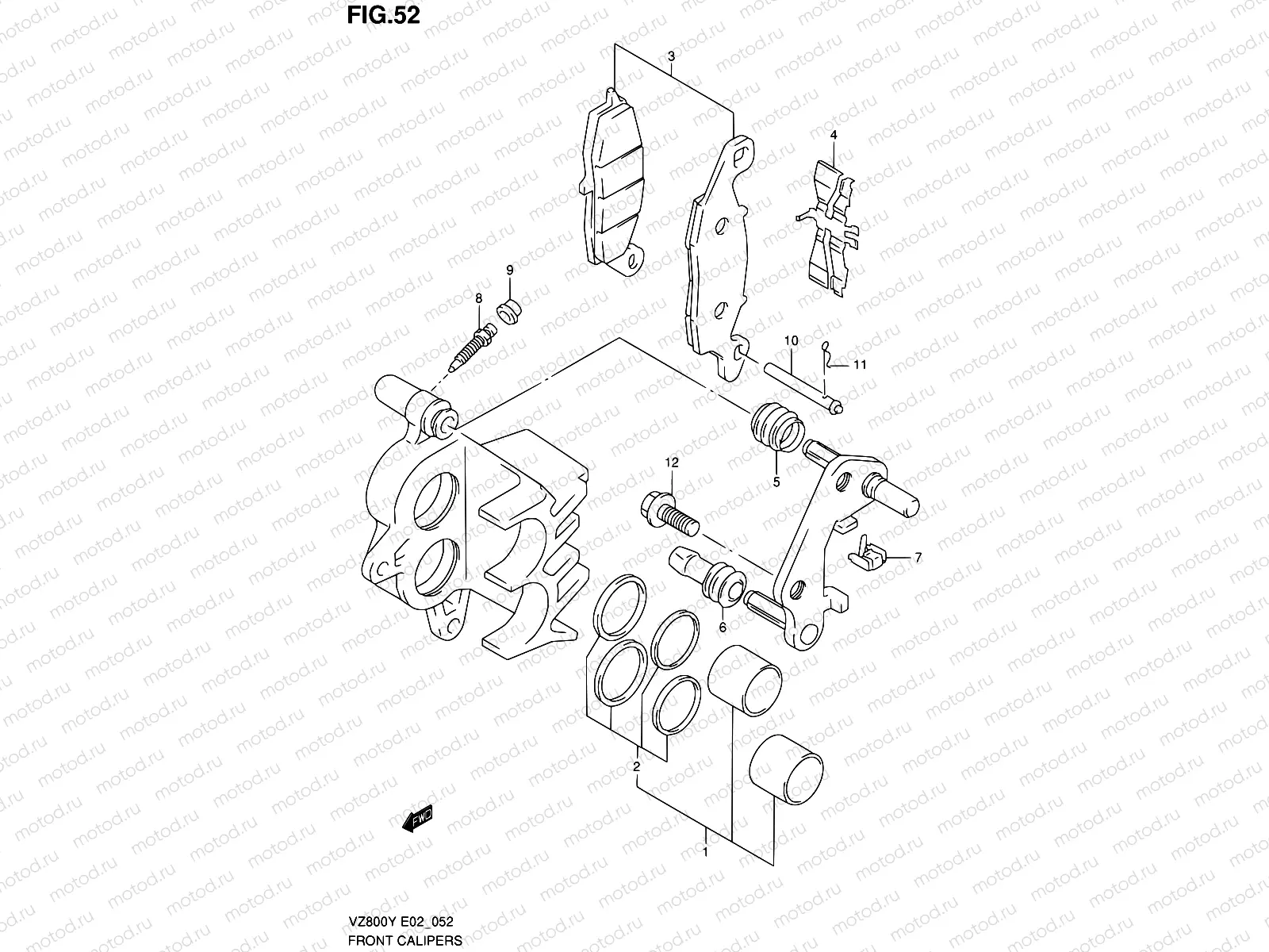 52 - FRONT CALIPER
