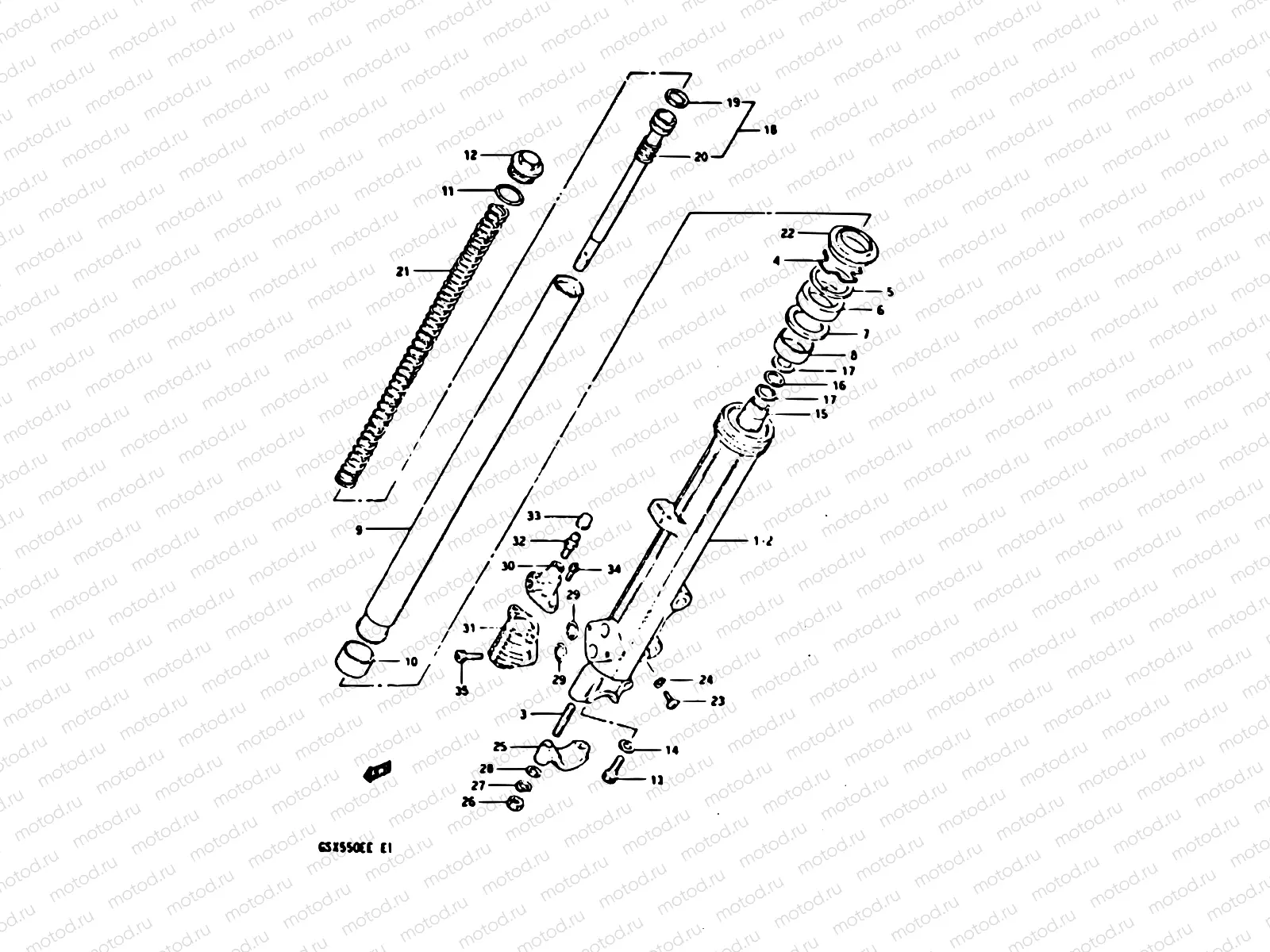 52 - FRONT DAMPER