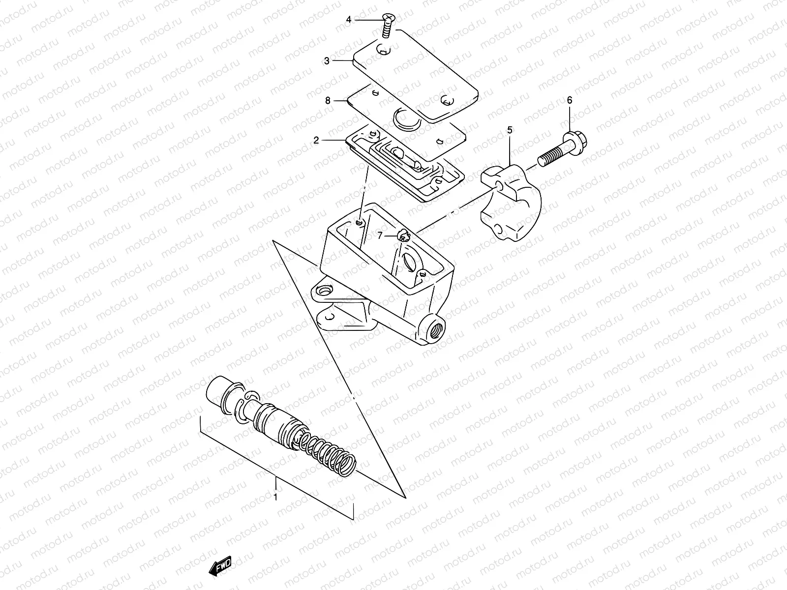 52 - FRONT MASTER CYLINDER