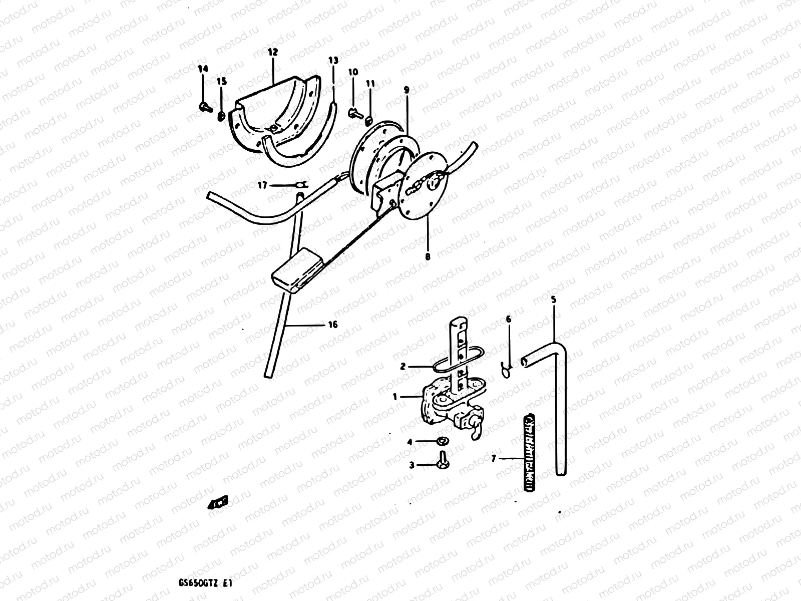 52 - FUEL COCK (MODEL Z)